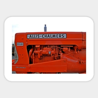 Allis Chalmers Tractor Sticker